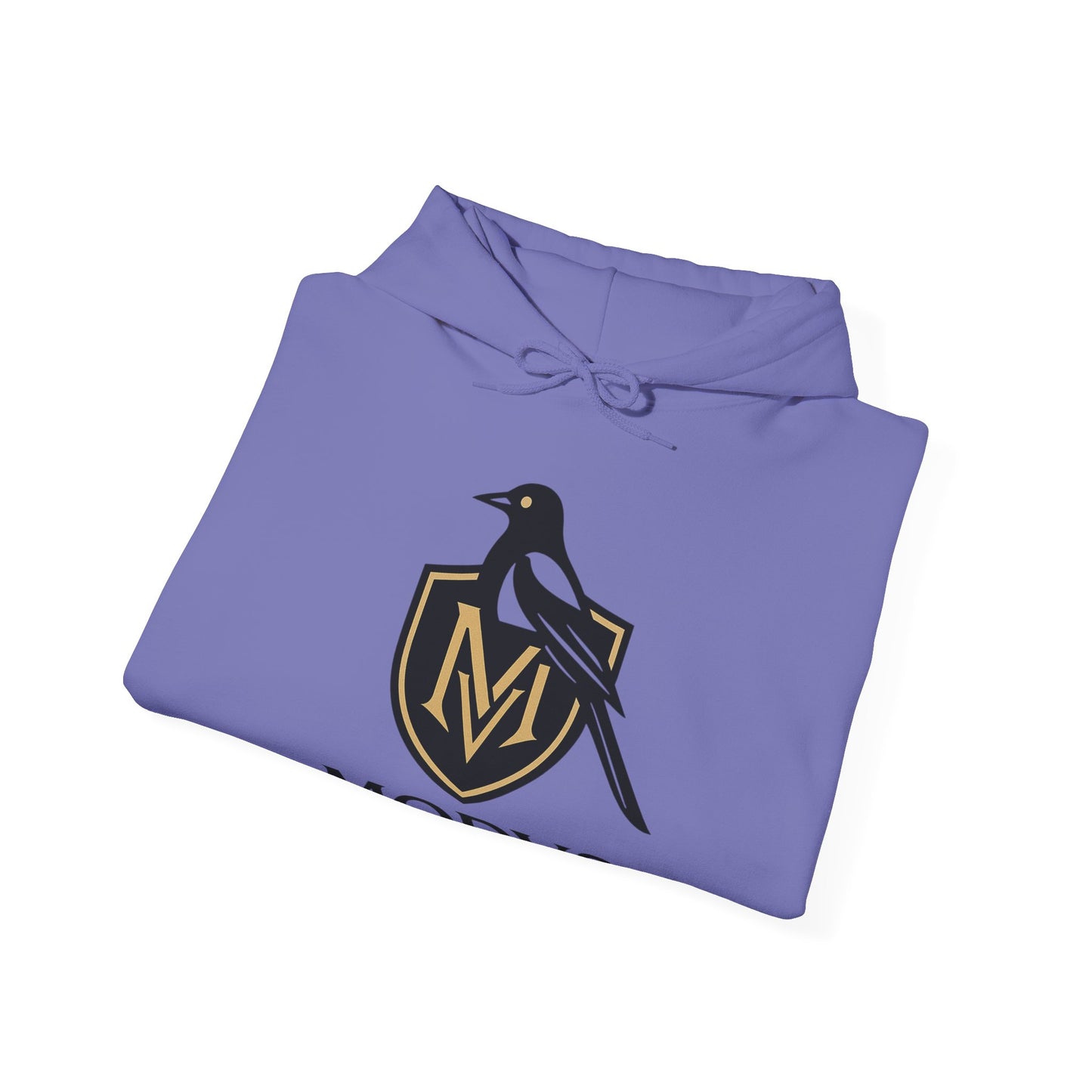 Hoodie — Modvs Crest Logo Pullover (Magpie Emblem)