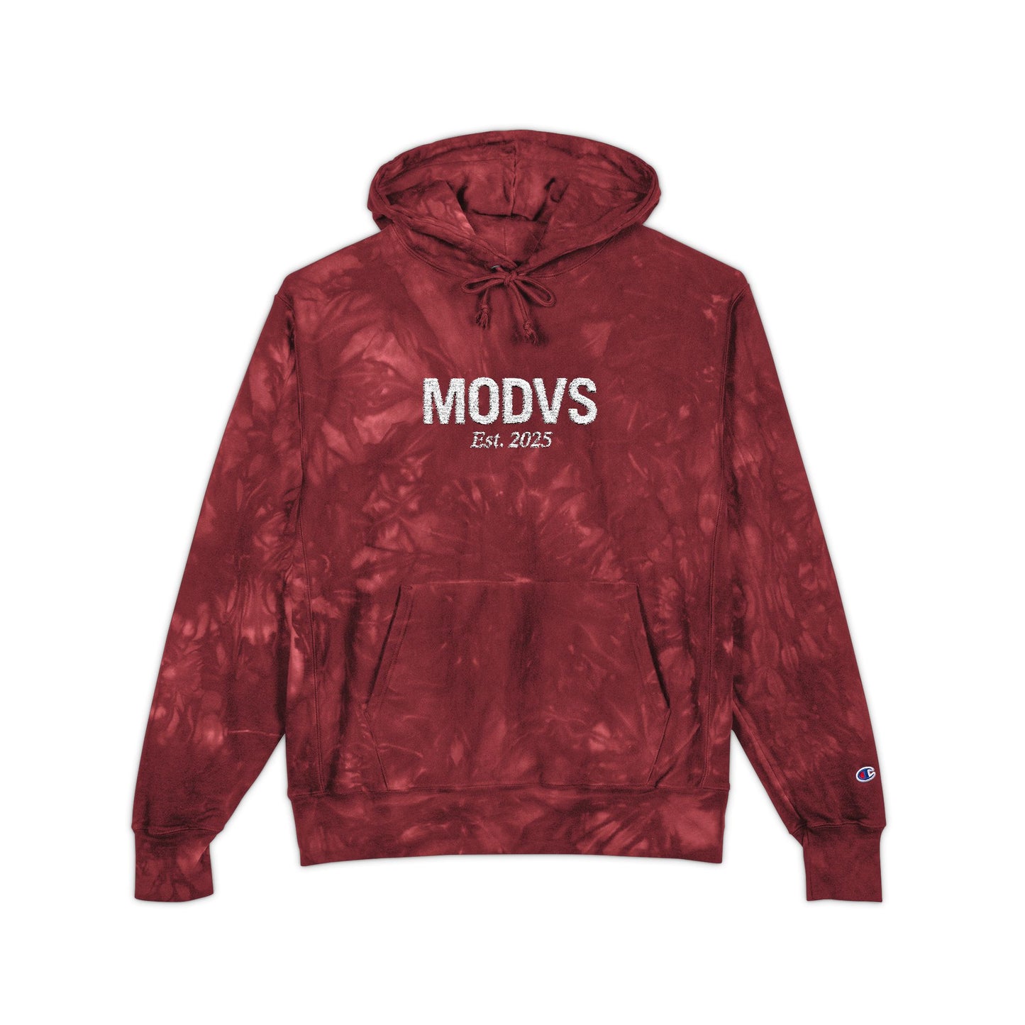 Unisex Champion Tie-Dye Hoodie with MODVS Embroidery - Cozy Fashion for All Occasions, Gift for Him or Her, Streetwear Style, Casual [...]