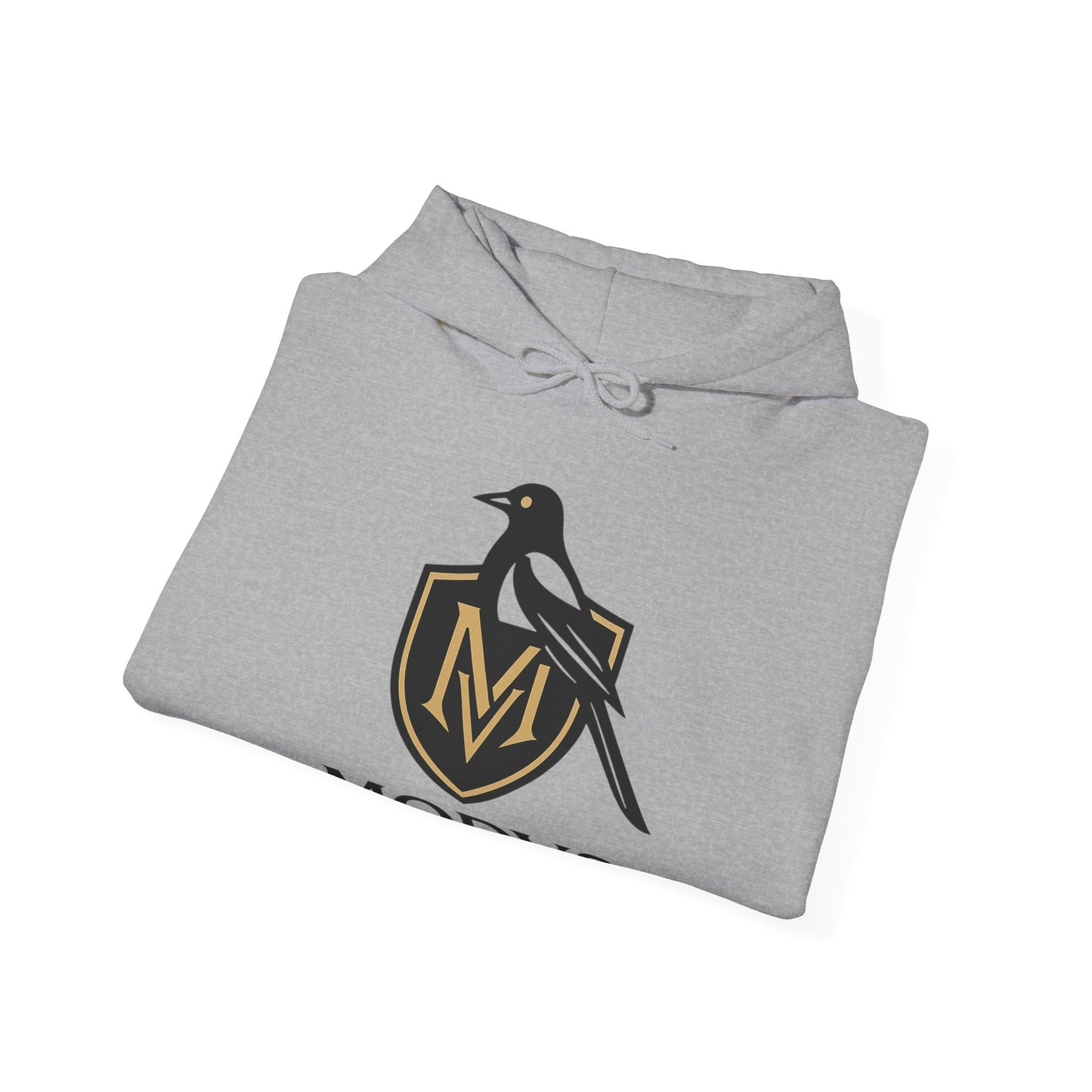 Hoodie — Modvs Crest Logo Pullover (Magpie Emblem)