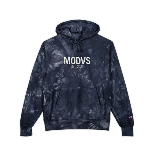 Unisex Champion Tie-Dye Hoodie with MODVS Embroidery - Cozy Fashion for All Occasions, Gift for Him or Her, Streetwear Style, Casual [...]