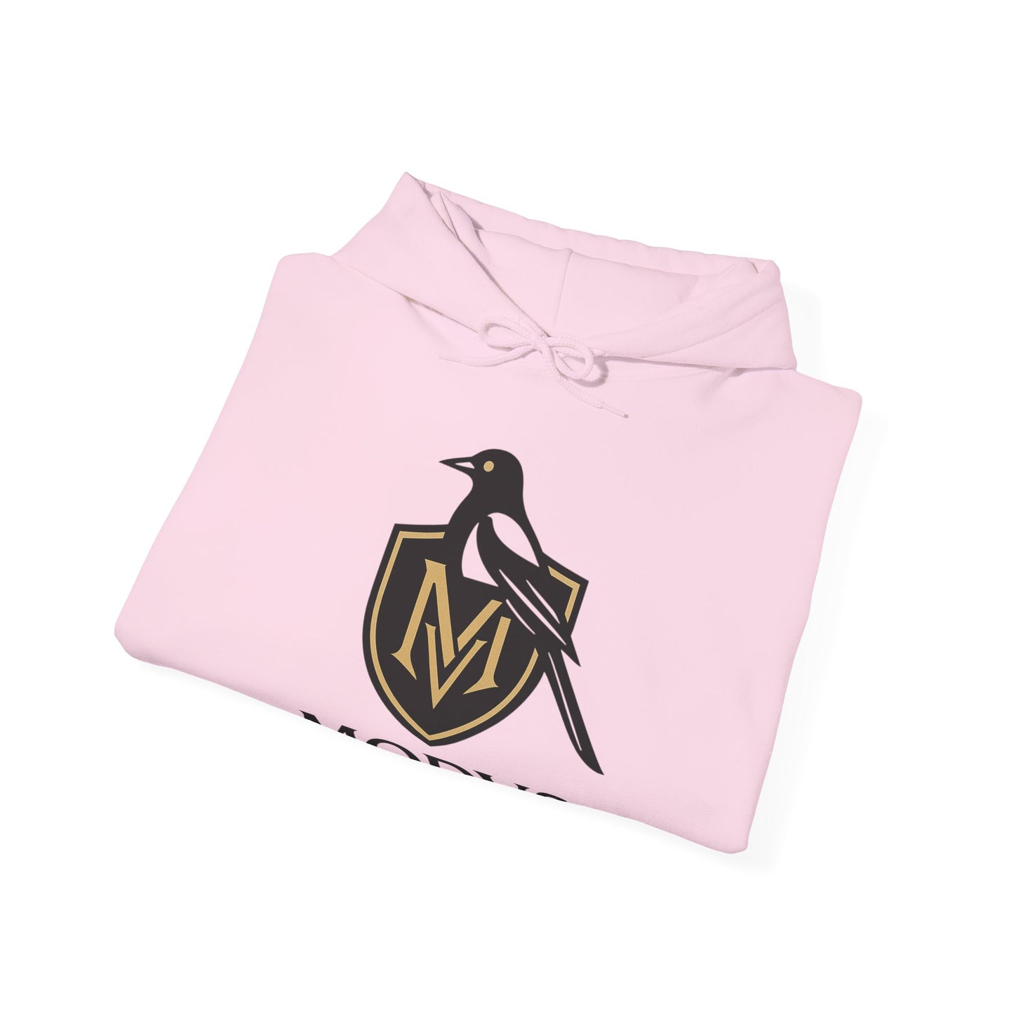 Hoodie — Modvs Crest Logo Pullover (Magpie Emblem)