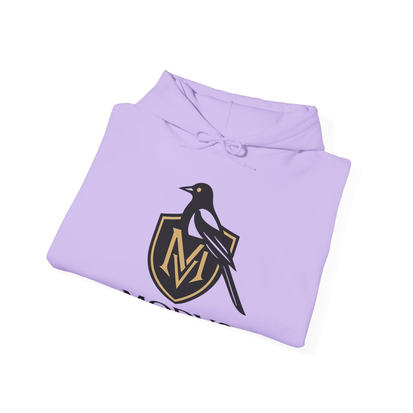 Hoodie — Modvs Crest Logo Pullover (Magpie Emblem)