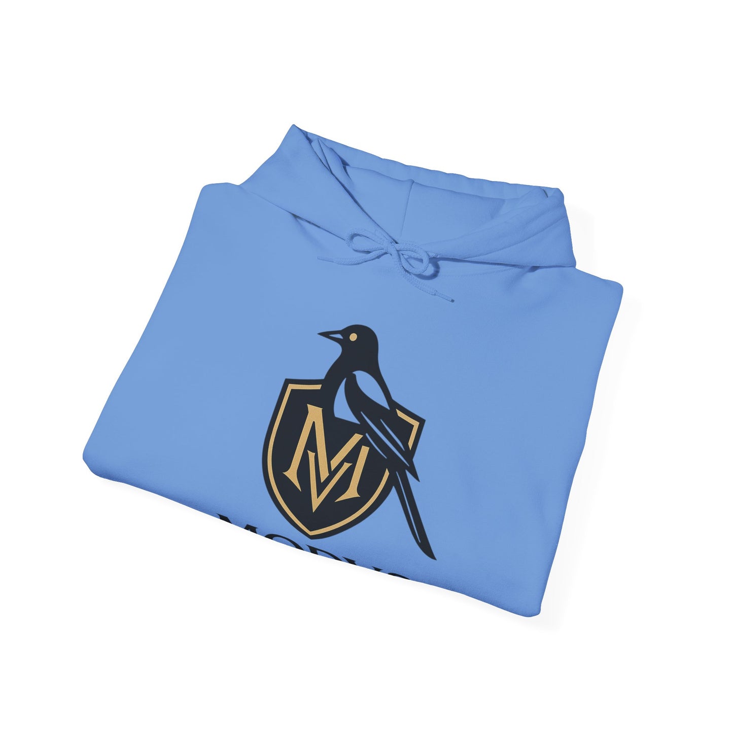 Hoodie — Modvs Crest Logo Pullover (Magpie Emblem)