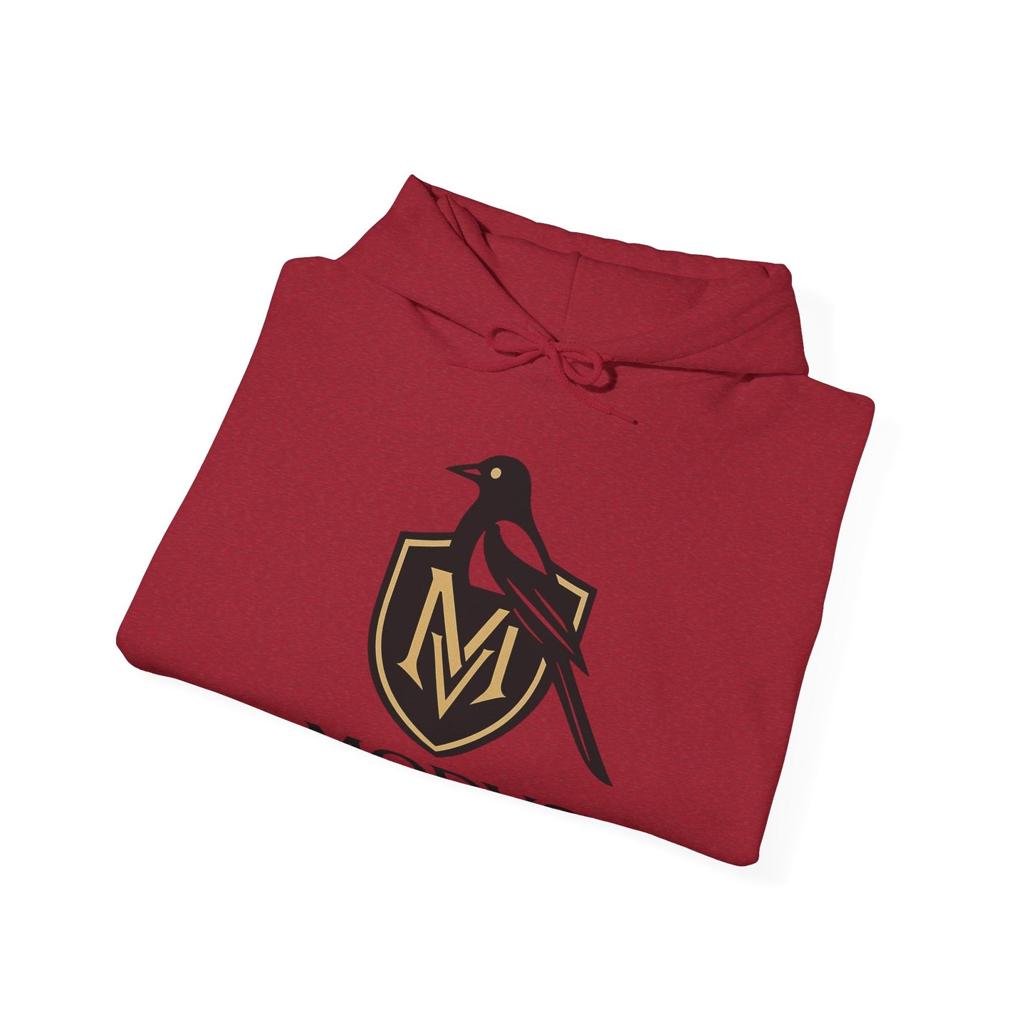 Hoodie — Modvs Crest Logo Pullover (Magpie Emblem)